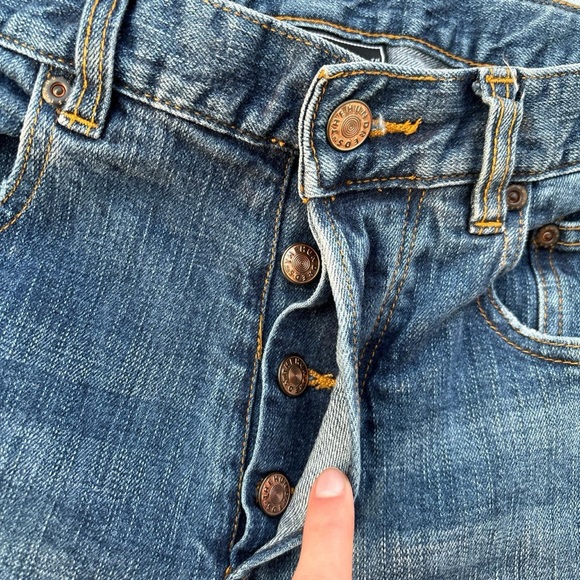 The one hunnid CUSTOM frayed shorts denim. Size 30 - Picture 5 of 6